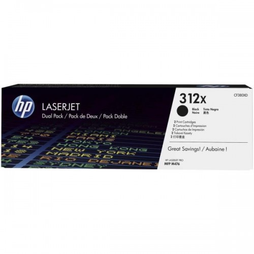 HP TONER NERO 312X 4.400 PAGINE...
