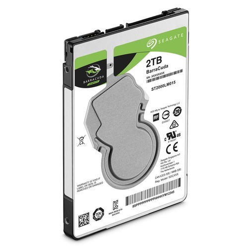SEAGATE HDD BARRACUDA 2TB 2,5 5400RPM...