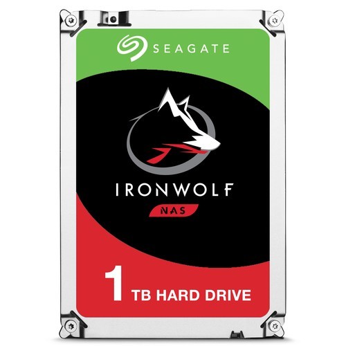 SEAGATE HDD IRONWOLF NAS 1TB 3,5...