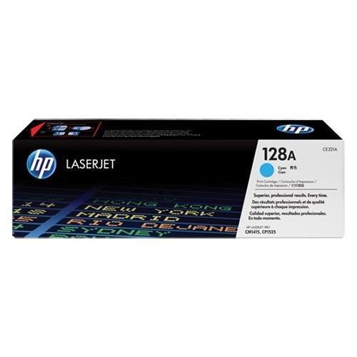 HP TONER CARTRIDGE CYAN 128A PER...